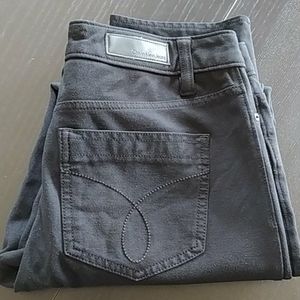 Black CK pants skinny soft material Sz10